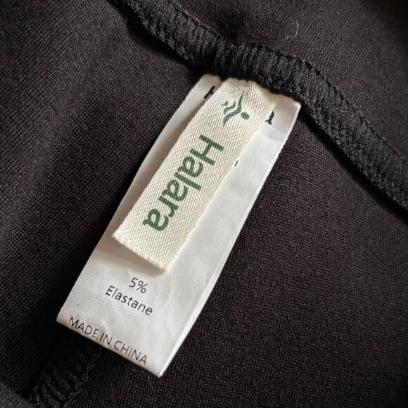 HALARA Leggings Split Ankle Black Womens Size Medium - Picture 6 of 7